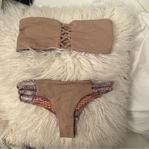 San Lorenzo Reversible Braided Swimsuit